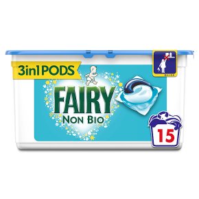 Fairy Non Bio Pods 15 washes
