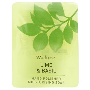Waitrose Glycerine Lime & Basil Soap