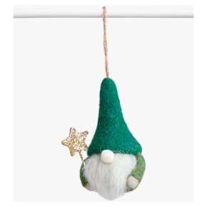 John Lewis Forest Gonk Star Decoration