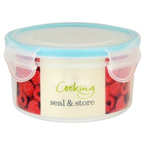 Waitrose Seal & Store 0.4 litre round container