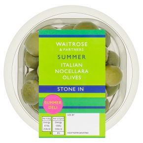 Waitrose Stone-in Italian Nocellara Olives