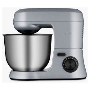 John Lewis Stand Food Mixer Silver