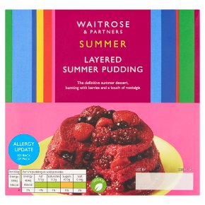 Waitrose Summer Layered Summer Pudding | Waitrose & Partners