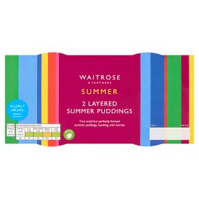 Waitrose Summer 2 Layered Summer Puddings | Waitrose & Partners