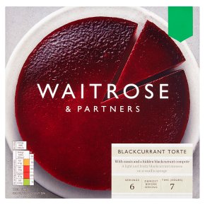 Waitrose Blackcurrant Torte