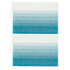 John Lewis Ombre Placemat Teal Set of 2
