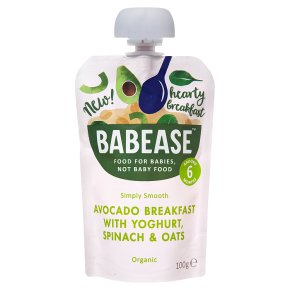 Babease Avocado Yoghurt Spinach Oats