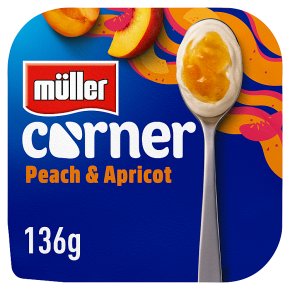 Muller Corner Peach & Apricot Yogurt Single