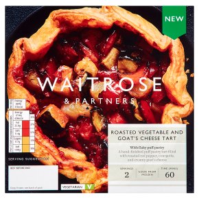 Waitrose Roasted Vegetable & Goat's Cheese Tart