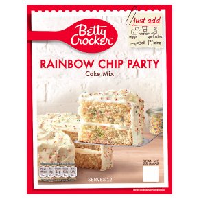 Betty Crocker Rainbow Chip Party Cake Mix