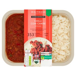 Calorie Controlled Chilli Con Carne with Rice