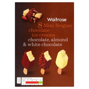 Waitrose Mini Belgian Chocolate Ice Creams