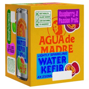 Agua De Madre Raspberry & Passionfruit Kefir Water