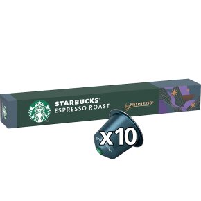 Starbucks Espresso Dark Roast Nespresso Coffee Pods 10s