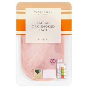 Waitrose British Oak Smoked Ham 6 Slices