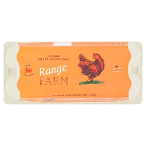 Range Farm Large Free Range Hen Eggs