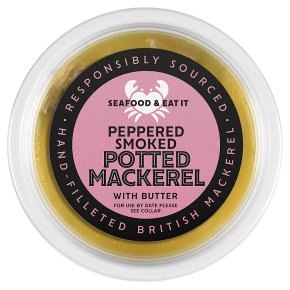 Seafood & Eat It Peppered Smoked Potted Mackerel