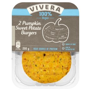 Vivera 2 Pumpkin Sweet Potato Burgers