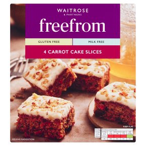 Waitrose Free From Gluten Carrot Cake Slices