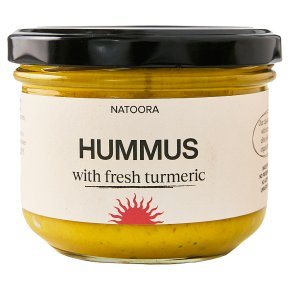 Natoora Hummus with Fresh Turmeric