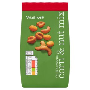 Waitrose Corn & Nut Mix Chilli Barbecue
