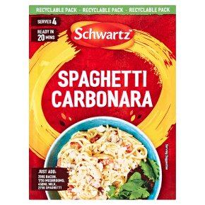 Schwartz Recipe Mix Spaghetti Carbonara
