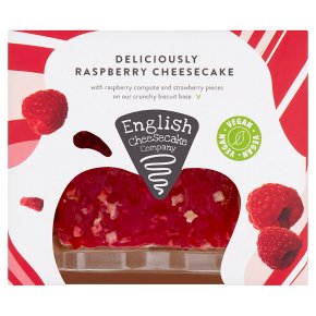 English Cheesecake Company Deliciously Raspberry Cheesecake