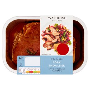 Easy to Cook Pork Shoulder with a Treacle Marinade