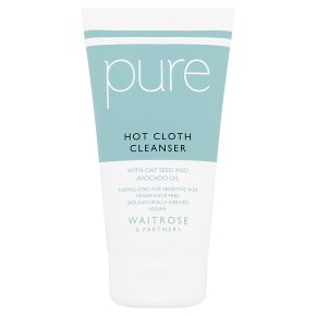 Waitrose Pure Hot Cloth Cleanser