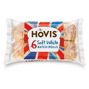 Hovis Soft White Batch Rolls