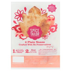 The Spice Tailor Plain Baked Naans