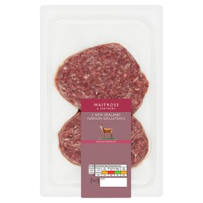 Waitrose 2 New Zealand Venison Grillsteaks