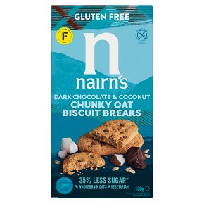 Nairn's Gluten Free Chocolate Biscuit Breaks