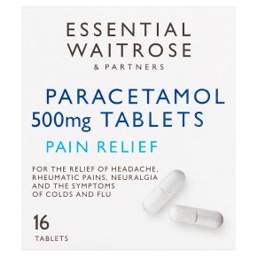 Essential Oval Paracetamol Tablets