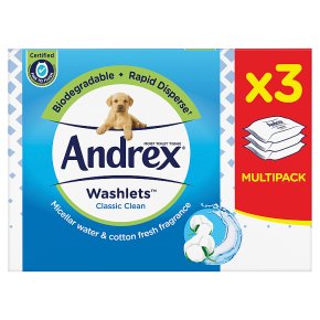 Andrex Classic Clean Washlets
