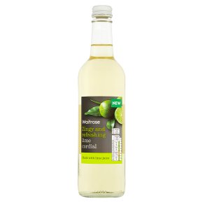 Waitrose Lime Cordial