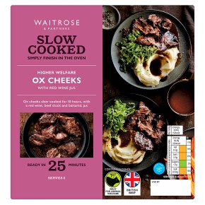 Waitrose Slow Cooked Ox Cheeks with Red Wine