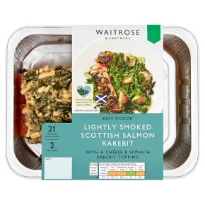Waitrose Lightly Smoked Salmon Rarebit