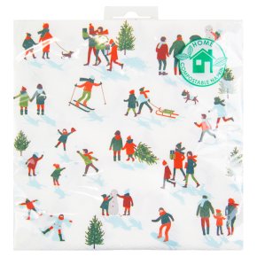 Talking Tables Snowday Napkins 33cm