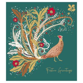 Pheasant Magical Tail Cards 5pk