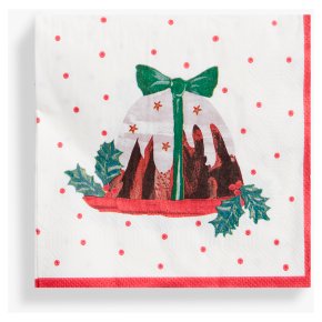 TT Christmas Pudding Napkins