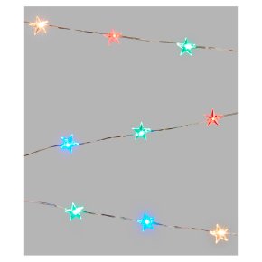 John Lewis 20 Star Multicolour Lights