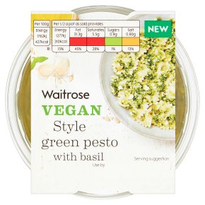 Waitrose Ve Style Green Pesto
