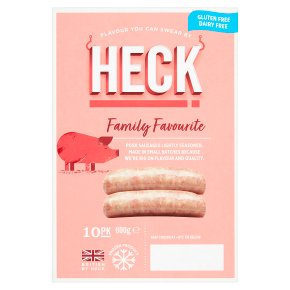 Heck Family Favourite Pork Sausages 10s