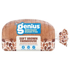 Genius Gluten Free Soft Brown Farmhouse Loaf