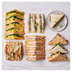 Meat Sandwich Selection, 20 pieces