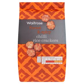 Waitrose chilli rice crackers