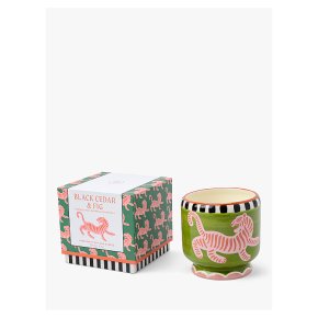 PaddyWax A Dopo Ceramic Candle, Black Cedar & Fig, 226g