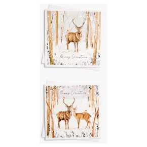 John Lewis Christmas Woodland Deer Cards