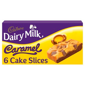 Cadbury Dairy Milk Caramel Cake Slices